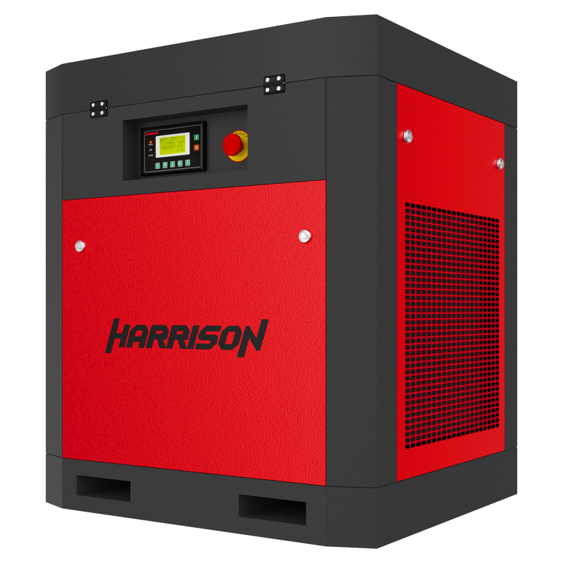 HRS-941300 Винтовой компрессор с ременным приводом Harrison: 1300 л/мин, 10 бар, 11 кВт