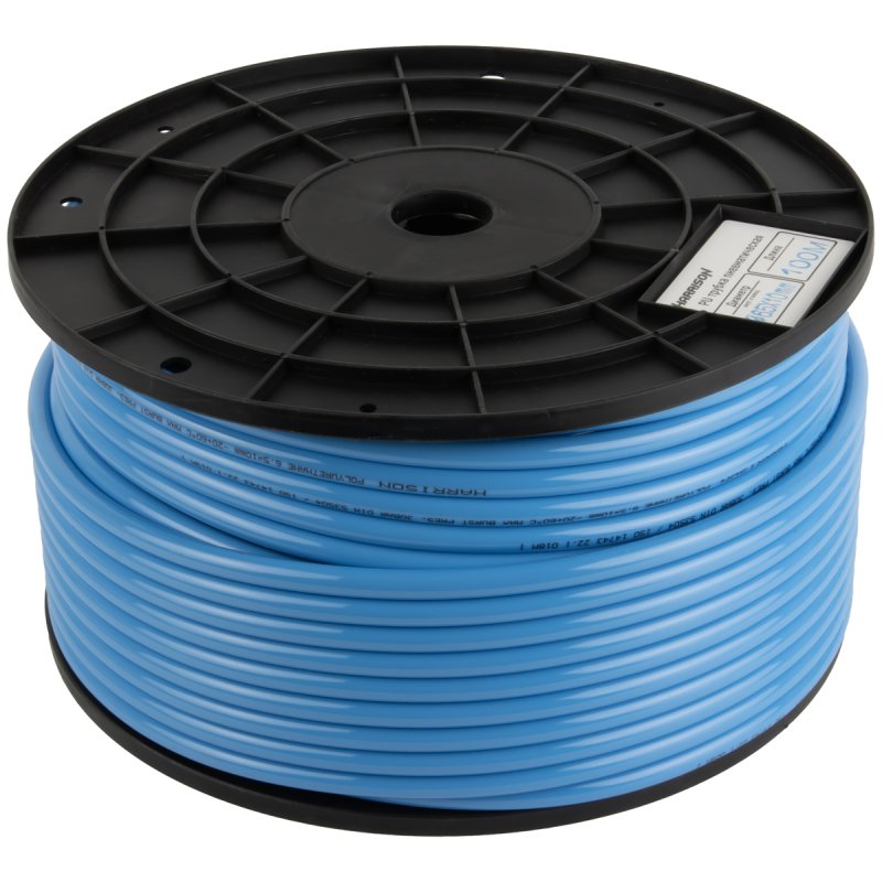 HUS6510-BS Трубка синяя Harrison PU 6.5х10 мм, длина 100 м