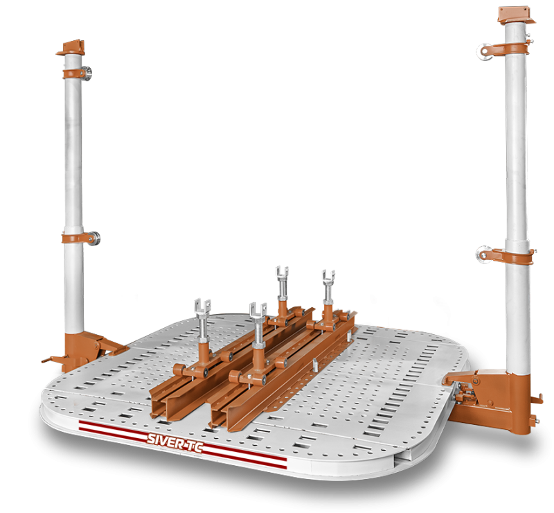 SIVER TC – Стенд для правки кабин грузовиков. Стартовый комплект