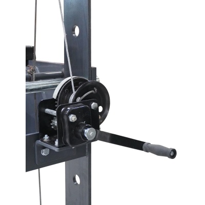 WDK-HP750A Гидравлический пресс 75 т, с ручным и пневмоприводом WIEDERKRAFT