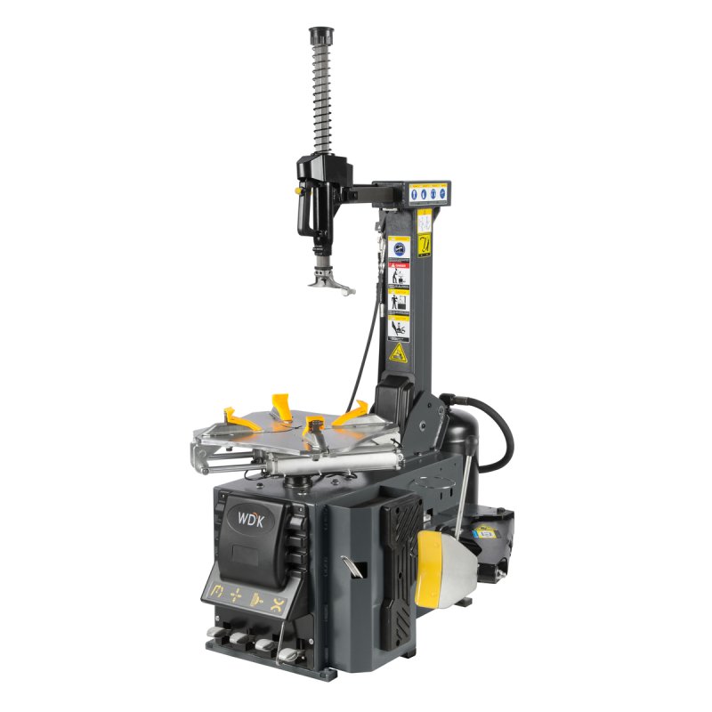 WDK-709238 Автоматический шиномонтажный станок со взрывной накачкой колес, двухскоростной WiederKraft