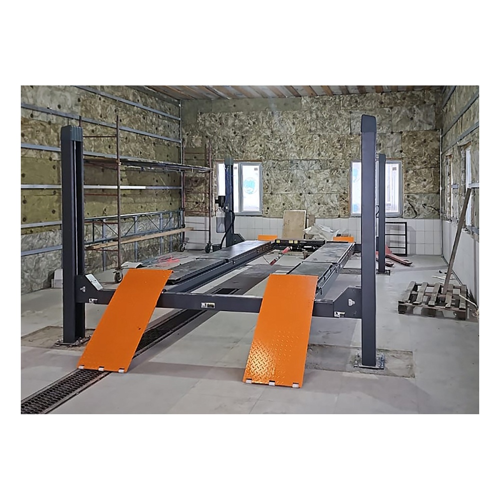 WiederKraft  WDK-540 Подъемник четырехстоечный для развала-схождения г/п 4 тонны