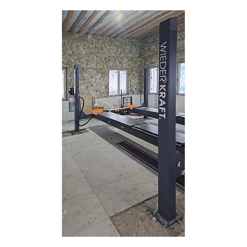 WiederKraft  WDK-540 Подъемник четырехстоечный для развала-схождения г/п 4 тонны