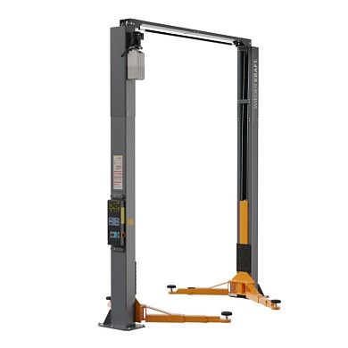 WDK-529E Двухстоечный автомобильный подъемник с верхней синхронизацией, г/п 4 т WiederKraft