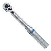 Динамометрический ключ 1/4", 3-15 Нм, "COMPACT", для левой и правой резьбы, футляр KING TONY 3426C-1DF