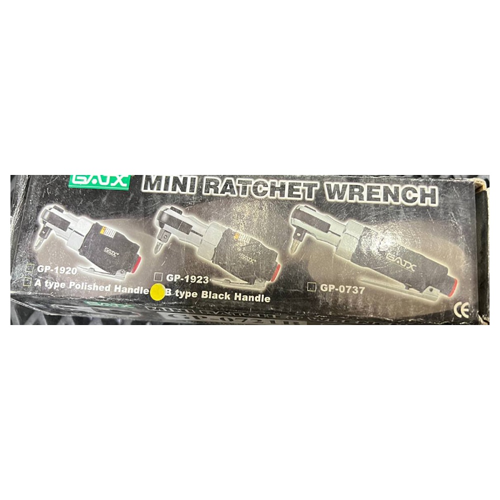 GP-0721B Пневматическая трещотка 1/4", макс усилие 34 Нм