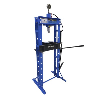 OPT-230F Пресс гаражный 30 тонн,  ручной и ножной привод Optimus 