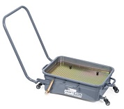 KraftWell KRW1851 Емкость для сбора отработанного масла, объем 65л, на колесах