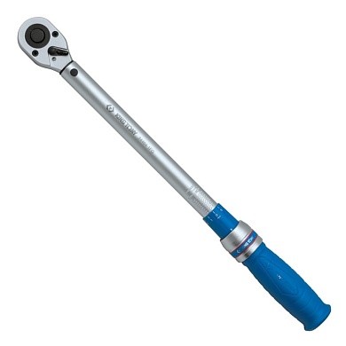 Динамометрический ключ 1/2", 40-210 Нм, "LIGHT", для левой и правой резьбы, футляр KING TONY 34464-1FG