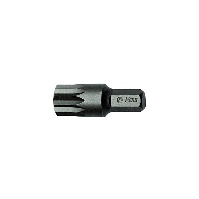 082-4M14 бита двенадцатигранная XZN  короткая на 5/16" 14 мм