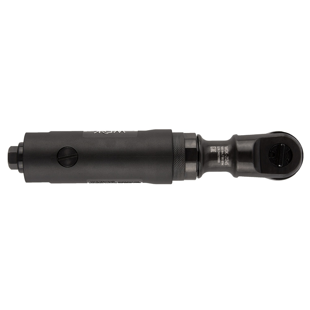 WDK-21345 Пневматическая трещотка 3/8”, 108 Нм, усиленная