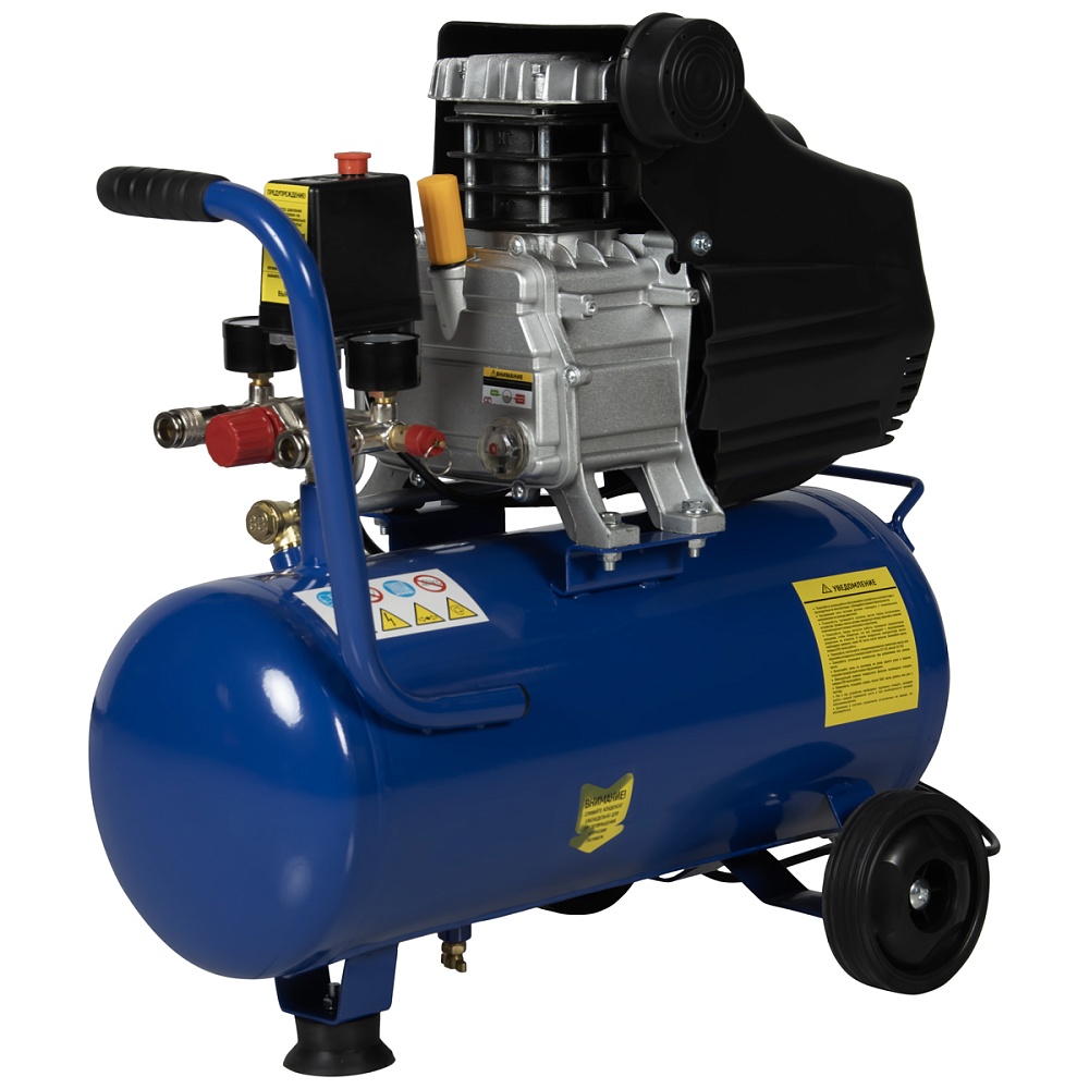 OPT-302430 Компрессор поршневой, 300л/мин, 2.2кВт, 220в, ресивер 24л OPTIMUS