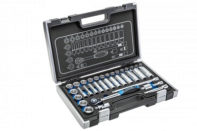 HOEGERT HT1R465 Набор инструментов 36 шт., 3/8"