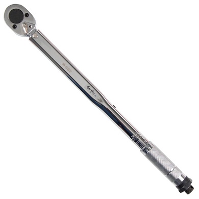 Ключ динамометрический 1/2", 28-210 Нм, в пластиковом кейсе МАСТАК 012-40210C