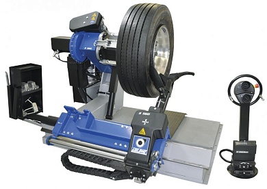S560 Giuliano шиномонтажный стенд для колес грузовых автомобилей тракторов и сельхозтехники до 46 (58) дюймов