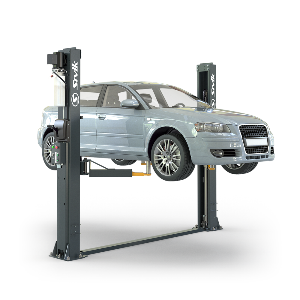 Sivik ПГА-4200-НС (РФ, Серый RAL7016) Двухстоечный подъемник Сивик 380 В