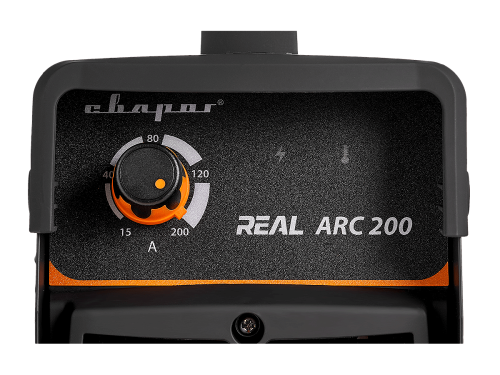REAL ARC 200 (Z238N) Black Сварочный инвертор Svarog