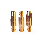 Наконечник гор. п/а M6, d.1,0 мм L28 (тело 8) AL (3шт в упаковке)