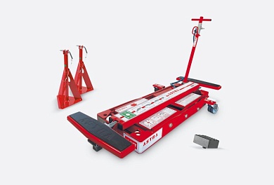 Автомобильный ножничный пневмоподъемник miniLIFT AE100.1 CLASSIC