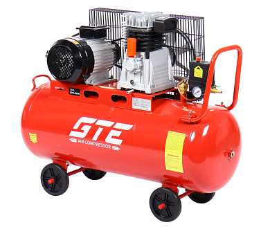 GTE-MR100A300A Компрессор поршневой ременной 380В 300л/мин. ресивер-100л одноступенчатый