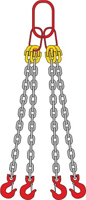 Строп цепной 1,6т-8м