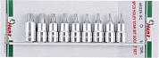 Набор торцевых головок TORX с отвер. на 1/2" Hans, 46025-9C