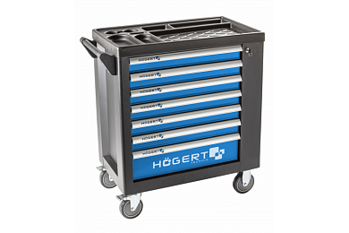 HOEGERT HT7G049 Тележка инструментальная 7 ящиков
