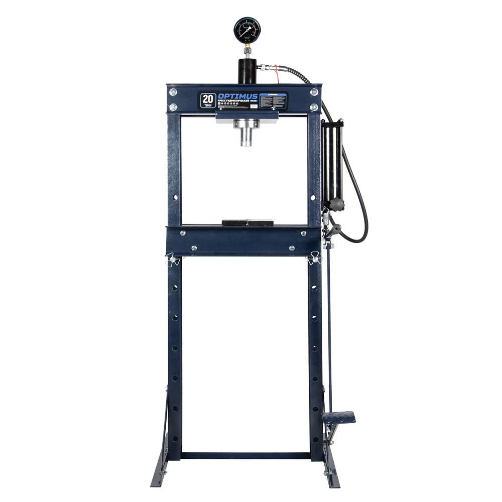 Гидравлический напольный пресс с педалью Optimus Opt-220t