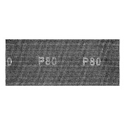 Сетка абразивная, P 80, 115 х 280 мм, 5 шт Denzel