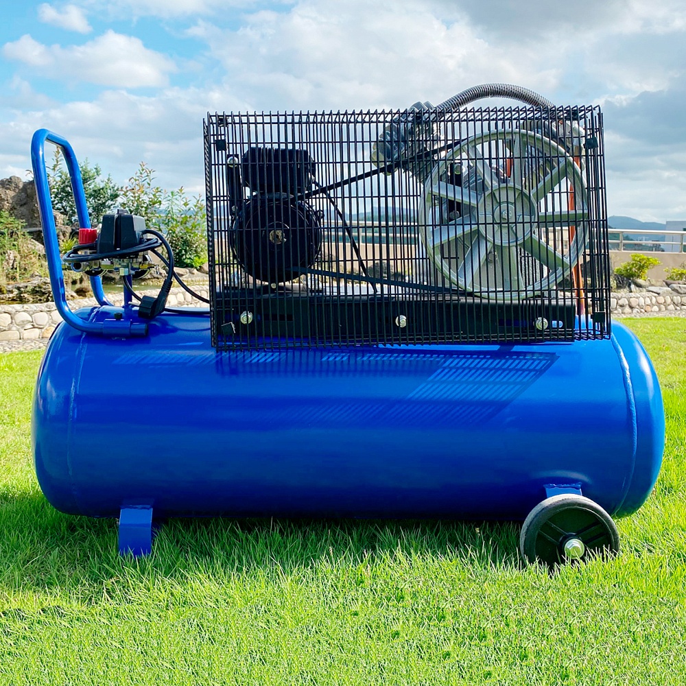 Optimus OPT-301042 Поршневой компрессор 420 л/мин, 2.2 кВт, 220 В, ресивер 100 л