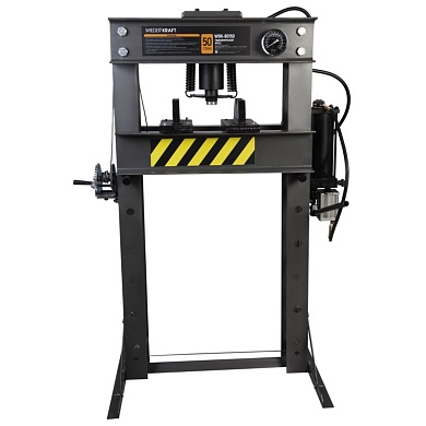 WDK-80150 50T  Пресс пневмогидравлический 50т, ход штока 175мм, раб. диапазон 0-890мм Wiederkraft