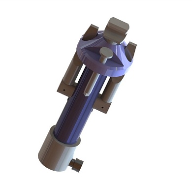 Бортоотжиматель гидравлический пятиэлементных дисков, 10т. БГ10-100 (аналог Salvadori 255S)