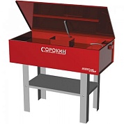 Стенд для очистки деталей 150 литров СОРОКИН 10.33