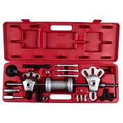 Обратный молоток универсальный с принадлежностями, кейс, 17 предметов МАСТАК 100-40017C