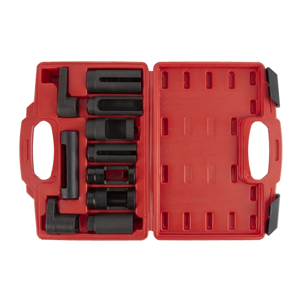 WDK-214250 Набор головок для кислородных датчиков (замены лямбда зондов) 10 предметов Wiederkraft