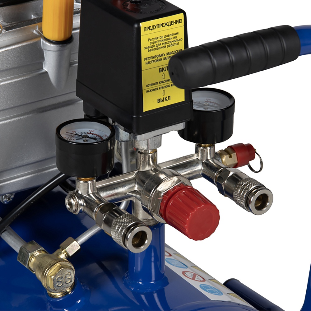 OPT-302430 Компрессор поршневой, 300л/мин, 2.2кВт, 220в, ресивер 24л OPTIMUS