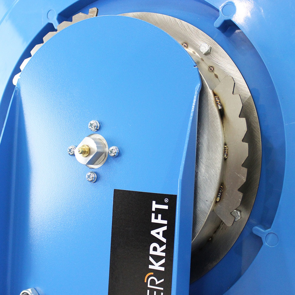 WDK-87611 Катушка для вытяжки выхлопных газов, шланг 100-102мм Wiederkraft