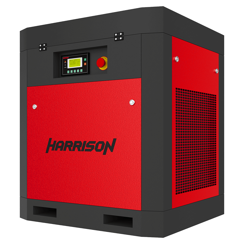 HRS-941500 Винтовой компрессор с ременным приводом Harrison: 1500 л/мин, 8 бар, 11 кВт